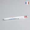 Stylo à bille BIC 4 couleurs blanc