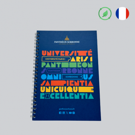 Carnet A5 à spirales "Rentrée en couleurs"