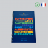 Carnet A5 à spirales "Rentrée en couleurs"