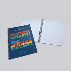 Carnet A5 à spirales "Rentrée en couleurs"